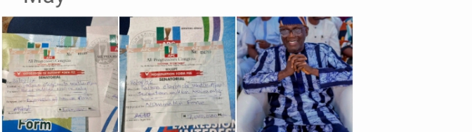Hon. Lai Taiwo Picks Senatorial Nomination Form, Expresses Strong Confidence in Victory