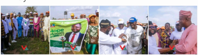Hon.Kilani Bolaji Jeleel (KBJ) visit Ilogbo Ward
