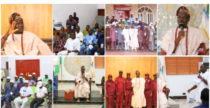 OBA OLUGBENLE STRENGTHENS UNITY IN YEWALAND, BROKERS PEACE OVER ITORO DAIRY FARM CONTROVERSY