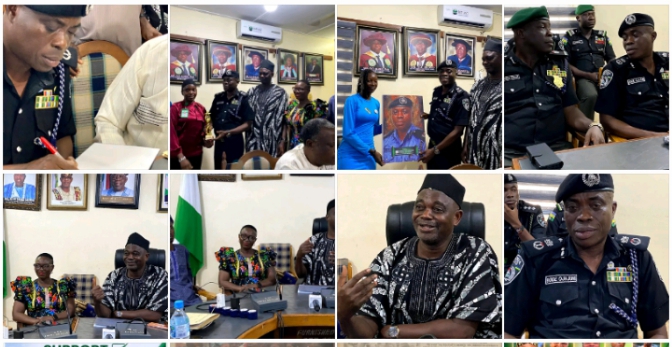 OGUN CP VISITS FUTI— REAFFIRMS COMMITMENT TO CAMPUS SECURITY