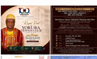 Yoruba Tennis Club Hosts Olota of Ota in Grand Reception