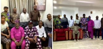 New NUJ Ogun West Executive Meets Olota, Gets Royal Charge on Credible Journalism