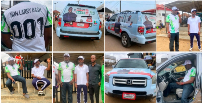 Baale Odan Backs LarryBash With Highlander Jeep, Campaign Vehicle Ahead of 2027 Poll